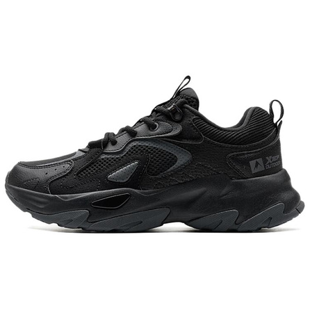 Xtep Lan 3.0 Comfortable Versatile Wear-Resistant Lightweight Low-Top Casual Shoes Men's Black
