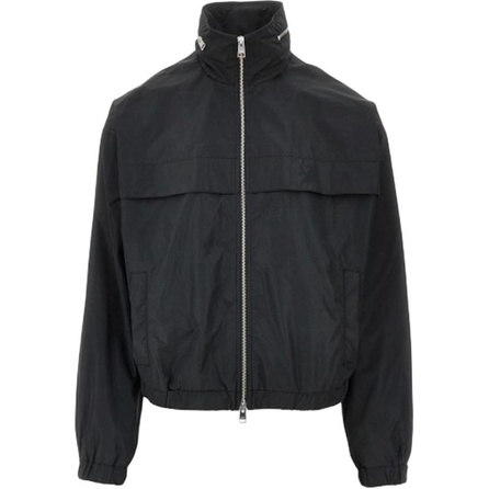 AMIPARIS FW25 Solid Color High-Neck Long Sleeve Jacket Men's