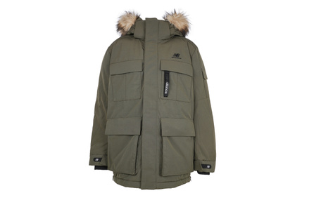 New Balance Down Jackets Men Green