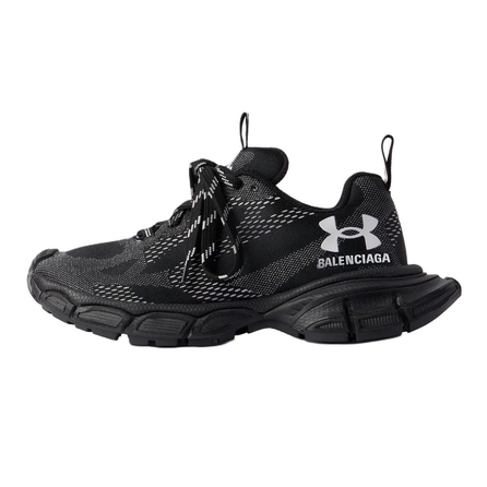 Under Armour X Balenciaga 3XL Casual Shoes Men Low-Top Black