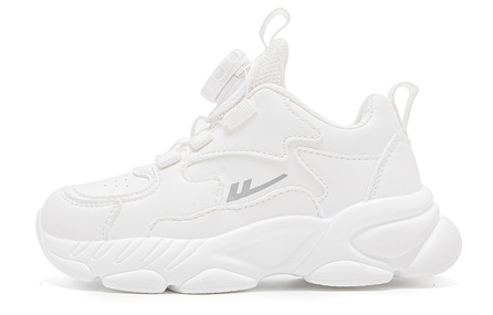 Warrior Anti-Slip Wear-Resistant Low-Top Kids Lifestyle Shoes White Kids