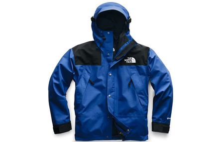 THE NORTH FACE 1990 Collection Outdoor Hiking Water-Resistant Windproof And Rainproof Windbreaker Jacket Unisex Blue