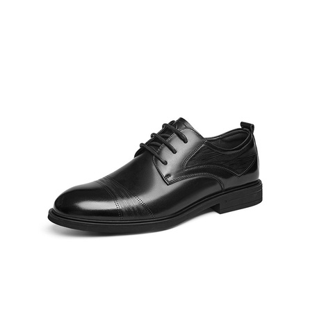 Red Dragonfly Cow Leather Business Comfort Commuter Formal Dress Shoes Men's