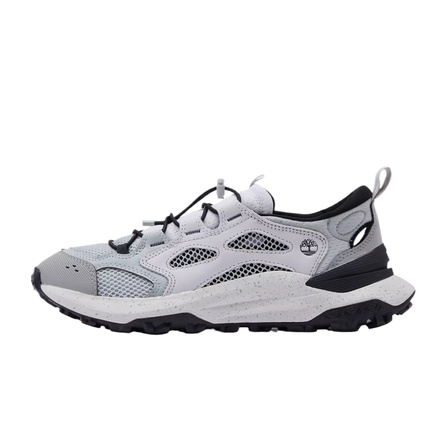 Timberland Fabric Synthetic Leather Top Grain Leather MOTION Round Toe Lace-Up Support Breathable Wear-Resistant Cushioning Low-Top Hiking Shoes Men's