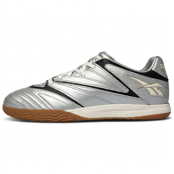 Reebok Sidewinder 96 ID Vintage Trendy Street Style Metallic Colorway Lightweight Flat Sole Sneakers Low-Top Casual Shoes Unisex Silver Black