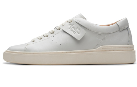 Clarks Art Movement Series Skateboard Shoes Men's White
