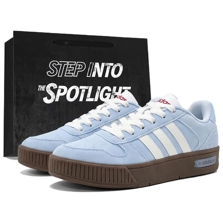 [Custom Shoes] adidas D-PAD Suede Seaside Holiday Gift Bag Edition Fresh Artistic Fashion Trendy Wear-Resistant Non-Slip Low-Top Skate Shoes Unisex Blue White