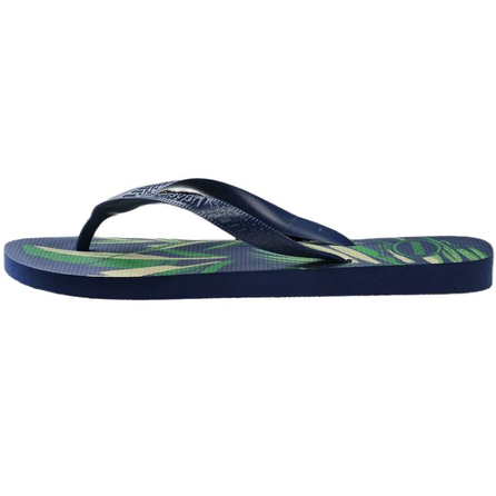 Havaianas PVC Toe-Cooling Rubber Sole Anti-Chafe Flip-Flops Unisex Dark Blue