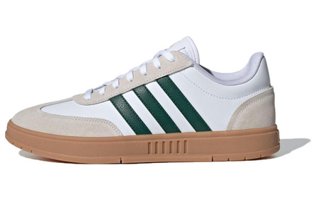 Adidas Neo Gradas Low Trainers Cushioning Wear-Resistant Low-Top Skateboard Shoes Unisex White Green