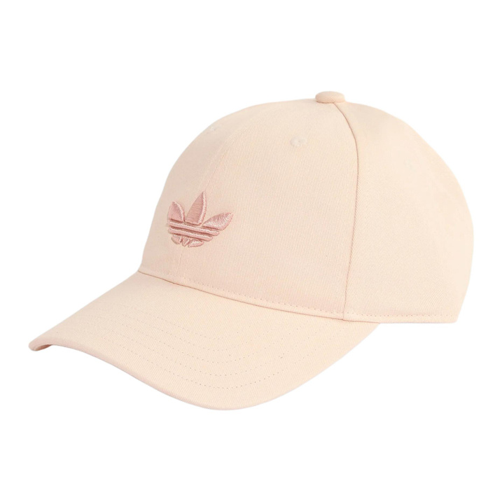 adidas Originals Trefoil Logo Classic Sports Sun Protection Cotton Twill Baseball Cap Unisex Couple Style Miracle Quartz