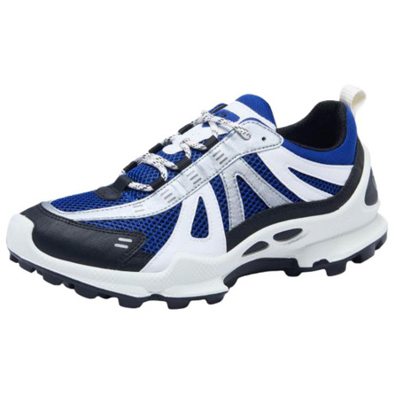 ecco Biom C Trail Round Toe Lace-Up Wear-Resistant Low-Top Hiking Shoes Men's Blue Black