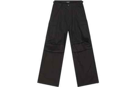 Balenciaga Cotton Ripstop Pulled Cargo Large Fit Pants