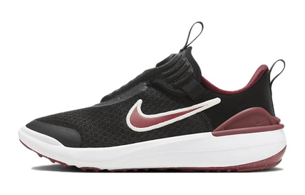 Nike E-Series 1.0 GS Cushioning Wear-Resistant Low-Top Kids' Running Shoes Black Red Teenagers
