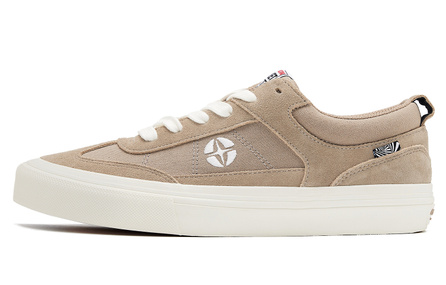 Vision Street Wear Chopper Low-Top Skateboard Shoes Unisex Khaki Gray