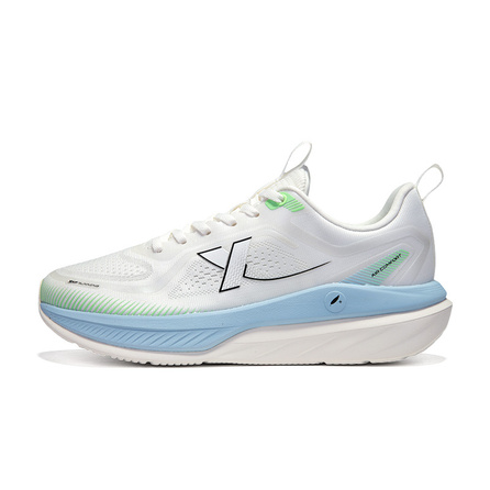 Xtep Xingyun DC Fashion Comfortable Versatile Cushioned Slip-Resistant Lightweight Low-Top Running Shoes Men's White Blue