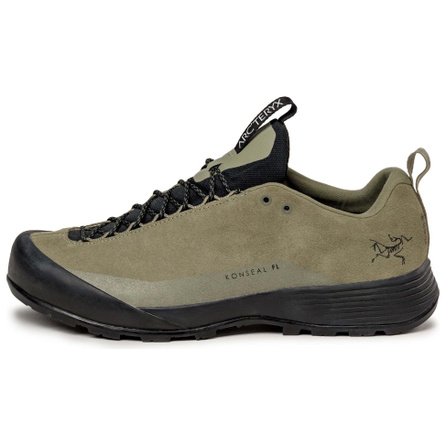 Arcteryx Konseal FL Anti-Slip Wear-Resistant Low-Top Outdoor Shoes Men's Light Brown