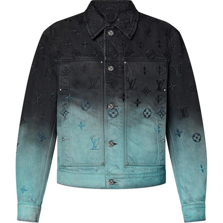LOUIS VUITTON Embroidered Denim Blouson