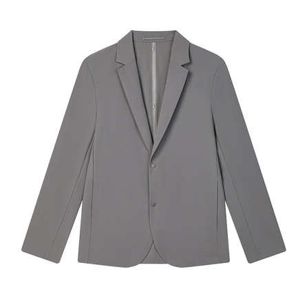 FILA Casual Versatile Blazer Men's Carbon Mist Gray
