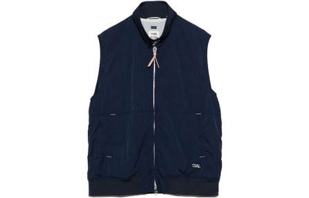 nanamica SS24 Zipper Pocket Shadow Effect Vest Men's