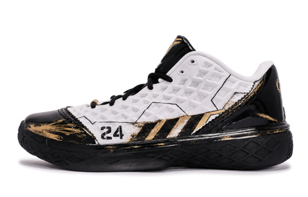 [Custom Sneakers] Nike Zoom Kobe 3 811 Made Championship Engraving Basketball Shoes Unisex White Black