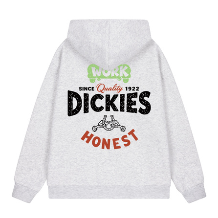 Dickies High Gram Weight Plus-Size Wearable Up to 300 Jin American Vintage Hip-Hop Creative Brand Logo Print Personality Trendy Brand Minimalist Fashion Student Outdoor Casual Couple Loose Versatile Comfortable Hooded Pullover Sweatshirt Unisex