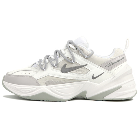 Custom SneakersNike M2K Tekno 97 Gray Desert Travel Horse Year Classic Versatile New Chinese Style Functional Simple Cushioning Anti-Slip Low-Top Dad Shoes Unisex Gray