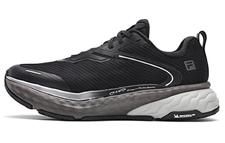 FILA SPD CHEETAH Slip-Resistant Low-Top Casual Running Shoes Men's Black