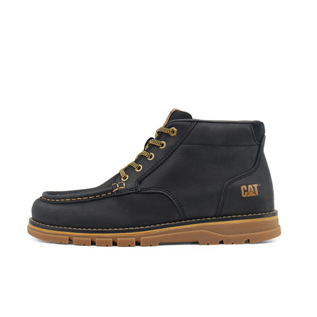 CAT Cow Split Leather FW26 Fashion Trendy High-Top Genuine Leather Soft Comfortable Wear-Resistant Street Stylish Work Fashion Boots Men's