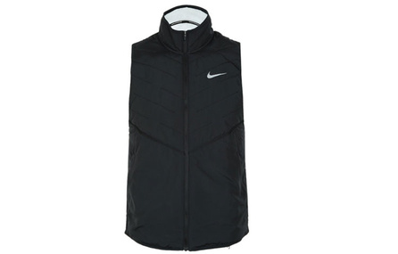 Nike Men DRY Therma-Fit Ripple Vest Black