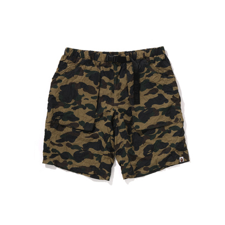 A BATHING APE SS25 Elastic Waist Camo Loose Comfortable Two-Pocket Casual Shorts Men's