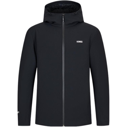 KSWISS Fashion Versatile Warm Sports Down Jacket Men's Jet Black
