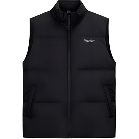 361° Sport Casual Stand Collar Vest Unisex Super Black
