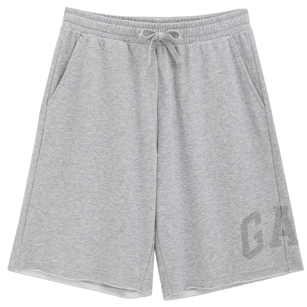 GAP French Terry Elastic Waist Print Logo Loose Casual Shorts Men's