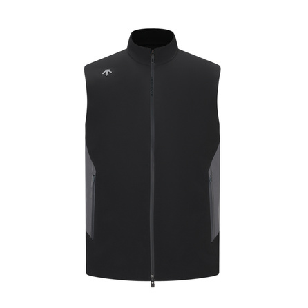 DESCENTE PRO Series GOLF Woven Zipper Windproof Vest Men's