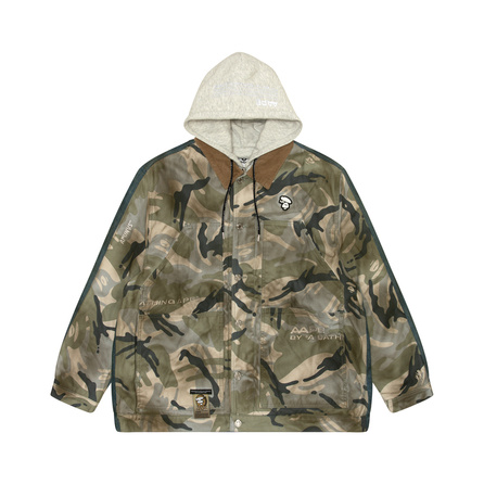 Aape SS24 Jackets Coats Men's Army Green