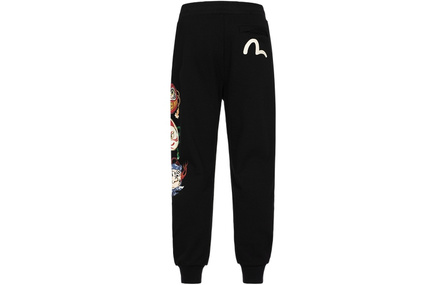 EVISU Casual Pants Men Black