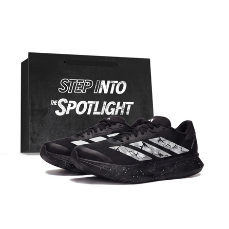 [Custom Sneakers] adidas DURAMO SL 2.0 Jianhe Creative 'Meteor Dash' Starry Sky Crack Premium Tie-Dye Gift Bag Version Shock-Absorbing Wear-Resistant Low-Top Physical Test Exam Sprint Running Shoes Unisex Black Grey