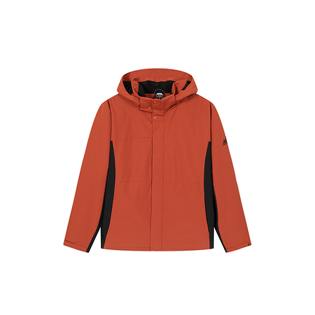 361° Color-Block Zip Hooded Casual Versatile Sport Windbreaker Men's