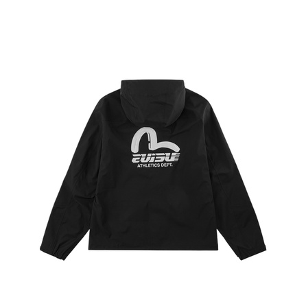 EVISU 2026 Fall Trademark and Seagull Print Pattern Jacket Men's
