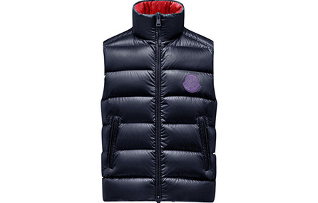 MONCLER GENIUS Vests Men Blue