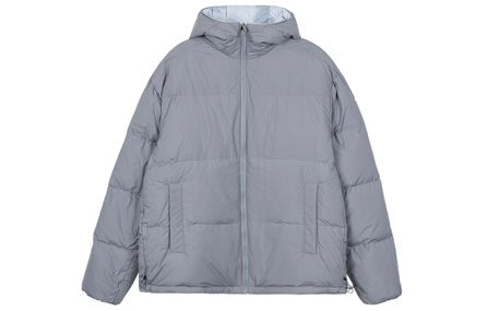 Adidas Down Jackets Men Light Gray