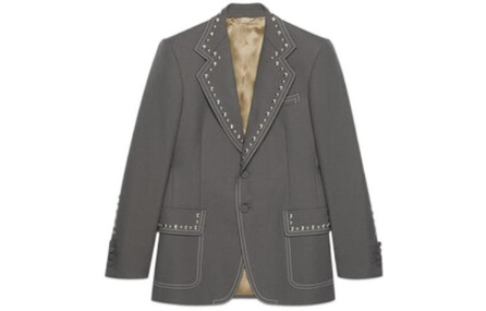 GUCCI Business Suits Men Gray