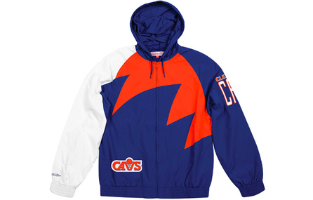 Mitchell Ness Jackets Men Blue