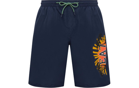 EMPORIO ARMANI EA7 SS24 Casual Shorts Men's Navy Blue