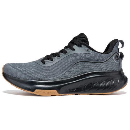 361° E-REN 4.0 Comfort Versatile Fashion Anti-Slip Breathable Rebound Low-Top Sprint Running Shoes Men's Black Orange