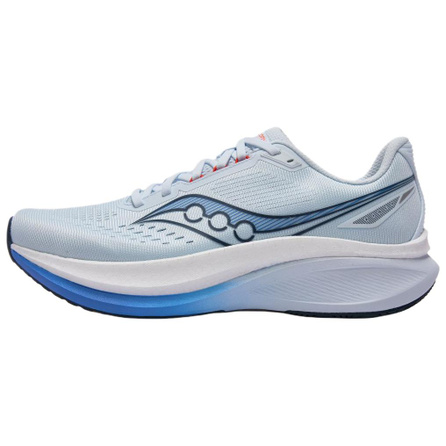 Saucony TIDE Wave 4 Comfortable Versatile Breathable Rebound Sprint Running Shoes Unisex Blue