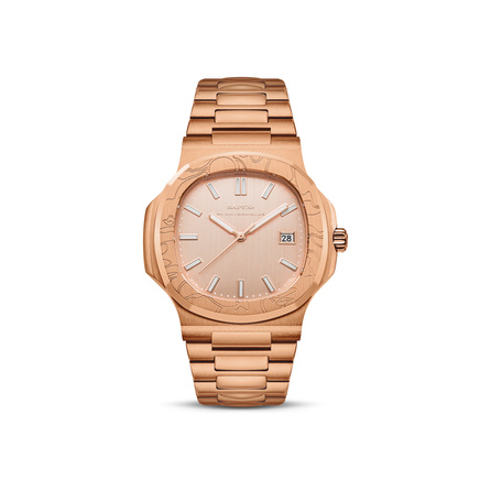 A BATHING APE SS25 Camouflage Texture TYPE 10 BAPEX Watch Mechanical Movement Japanese Korean Watch Unisex Pink Dial
