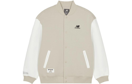 New Balance Baseball Jacket Unisex Gray