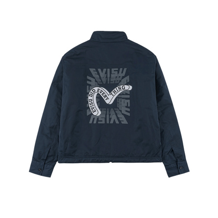 EVISU 2026 Autumn Trademark and Seagull Print Jacket Men's