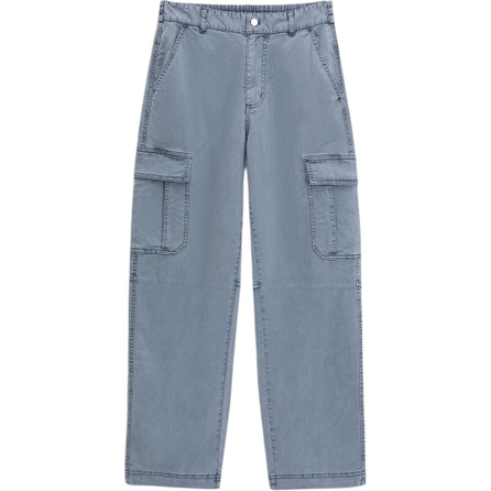 GAP Lyocell Blend Cargo Big Pocket Loose Straight Casual Jeans Men's